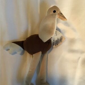 Ty Teenie Beanie Baby Ostrich Plush Toy